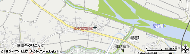 宮崎県宮崎市熊野7105周辺の地図
