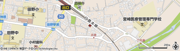 宮崎県宮崎市田野町甲2026周辺の地図