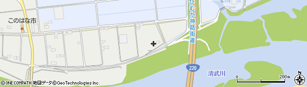 宮崎県宮崎市熊野2548周辺の地図