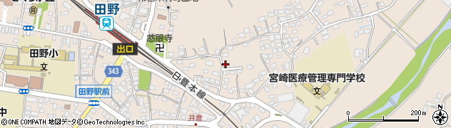 宮崎県宮崎市田野町甲2046周辺の地図