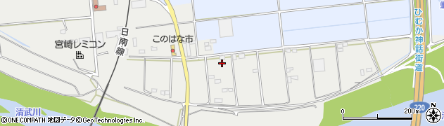 宮崎県宮崎市熊野2695周辺の地図