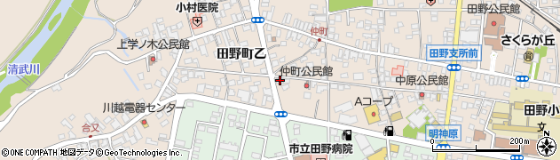 宮崎県宮崎市田野町乙7710周辺の地図