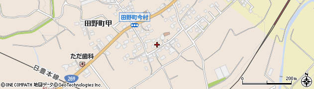 宮崎県宮崎市田野町甲6176周辺の地図