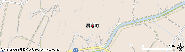 鹿児島県薩摩川内市湯島町周辺の地図