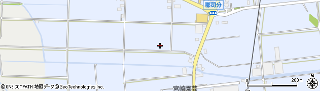 宮崎県宮崎市郡司分周辺の地図