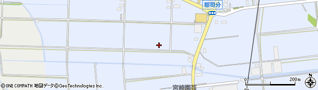 宮崎県宮崎市郡司分周辺の地図
