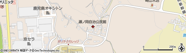 瀬ノ岡自治公民館周辺の地図