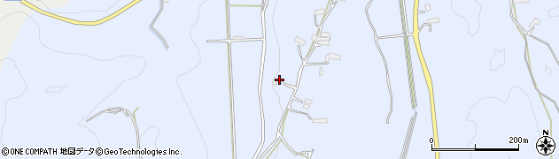 鹿児島県薩摩川内市樋脇町倉野209周辺の地図