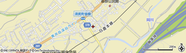 宮崎県宮崎市清武町今泉甲3036周辺の地図