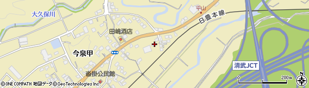 宮崎県宮崎市清武町今泉甲2837周辺の地図