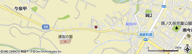 宮崎県宮崎市清武町今泉甲834周辺の地図