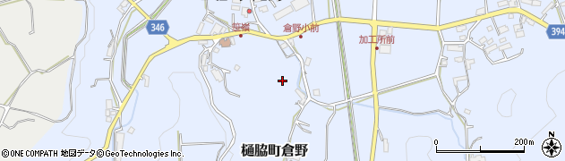 鹿児島県薩摩川内市樋脇町倉野周辺の地図