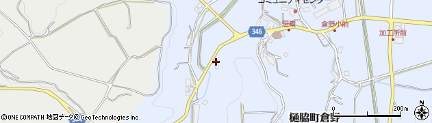 鹿児島県薩摩川内市樋脇町倉野257周辺の地図