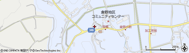 鹿児島県薩摩川内市樋脇町倉野252周辺の地図