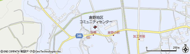 鹿児島県薩摩川内市樋脇町倉野1556周辺の地図