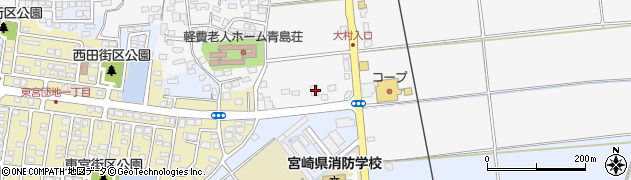 宮崎県宮崎市本郷南方2541周辺の地図