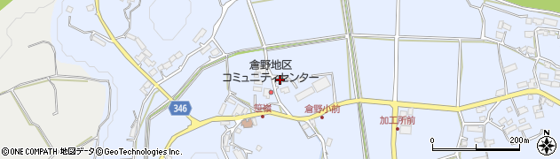 鹿児島県薩摩川内市樋脇町倉野1573周辺の地図