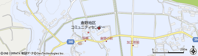 鹿児島県薩摩川内市樋脇町倉野1576周辺の地図