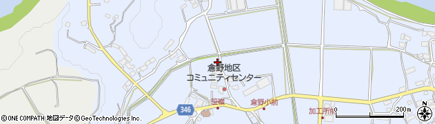 鹿児島県薩摩川内市樋脇町倉野1540周辺の地図
