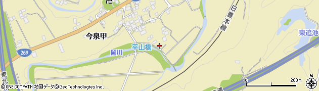 宮崎県宮崎市清武町今泉甲2491周辺の地図