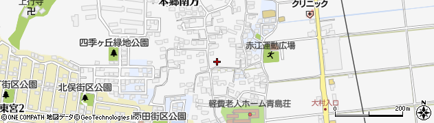 宮崎県宮崎市本郷南方2649周辺の地図