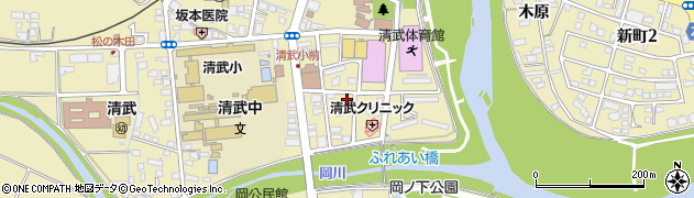 宮崎県宮崎市清武町（西新町）周辺の地図