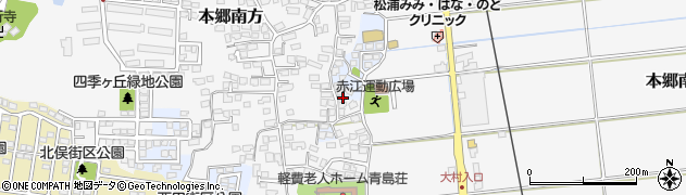 宮崎県宮崎市本郷南方2633周辺の地図