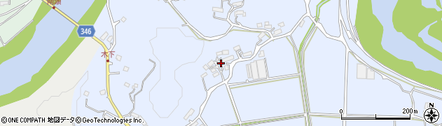 鹿児島県薩摩川内市樋脇町倉野519周辺の地図