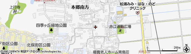 宮崎県宮崎市本郷南方2652周辺の地図