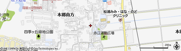 宮崎県宮崎市本郷南方2662周辺の地図