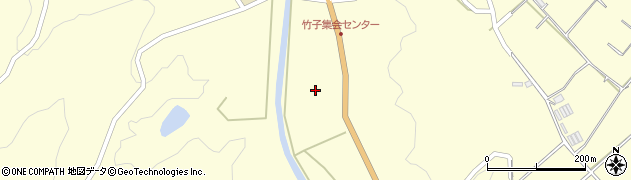 鹿児島県霧島市溝辺町竹子602周辺の地図
