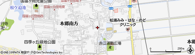宮崎県宮崎市本郷南方2661周辺の地図