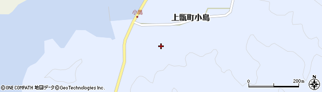 鹿児島県薩摩川内市上甑町小島48周辺の地図