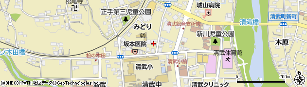 読売新聞　読売センター清武周辺の地図