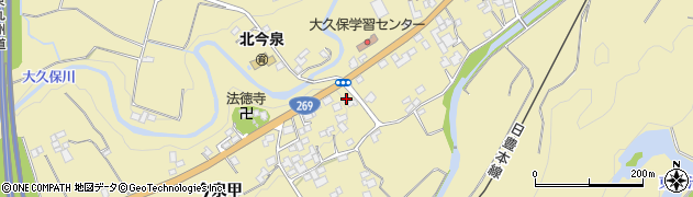 宮崎県宮崎市清武町今泉甲2461周辺の地図