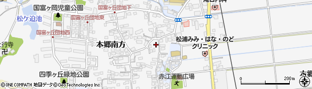 宮崎県宮崎市本郷南方2667周辺の地図