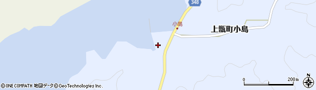 鹿児島県薩摩川内市上甑町小島1周辺の地図