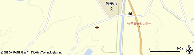 鹿児島県霧島市溝辺町竹子3090周辺の地図
