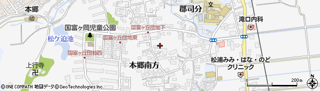 宮崎県宮崎市本郷南方2708周辺の地図