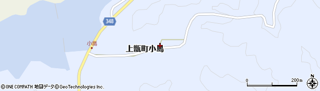 鹿児島県薩摩川内市上甑町小島89周辺の地図