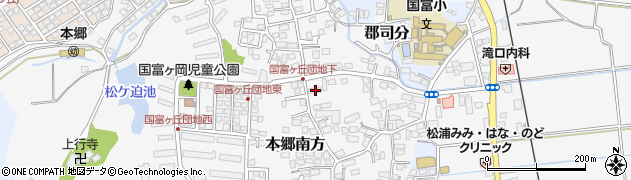 宮崎県宮崎市本郷南方2722周辺の地図