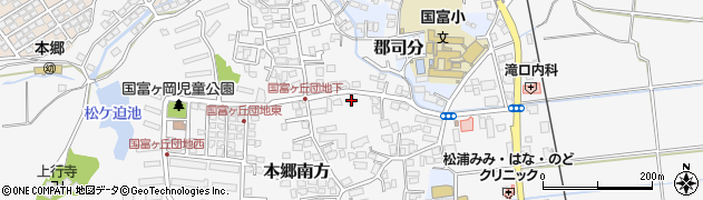 宮崎県宮崎市本郷南方2711周辺の地図