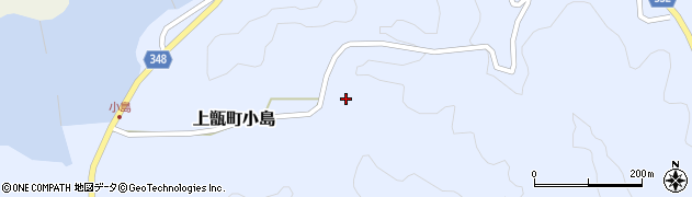 鹿児島県薩摩川内市上甑町小島205周辺の地図