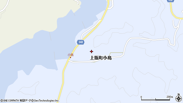 〒896-1204 鹿児島県薩摩川内市上甑町小島の地図