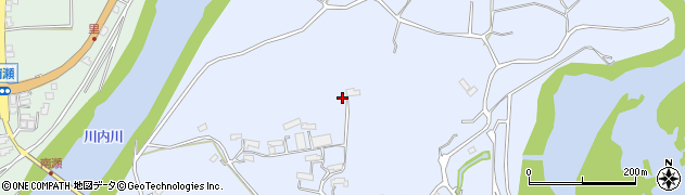 鹿児島県薩摩川内市樋脇町倉野484周辺の地図