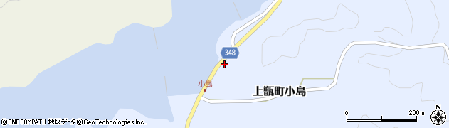 鹿児島県薩摩川内市上甑町小島153周辺の地図