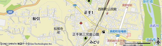 宮崎県宮崎市清武町（正手１丁目）周辺の地図