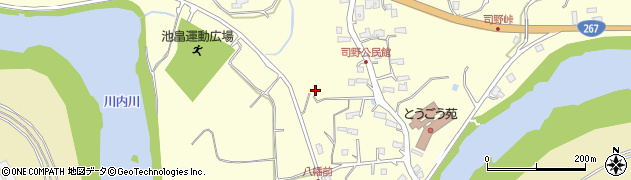 鹿児島県薩摩川内市東郷町斧渕2052周辺の地図