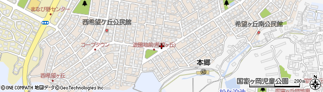 宮崎希望ヶ丘簡易郵便局周辺の地図