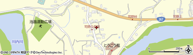 鹿児島県薩摩川内市東郷町斧渕2627周辺の地図